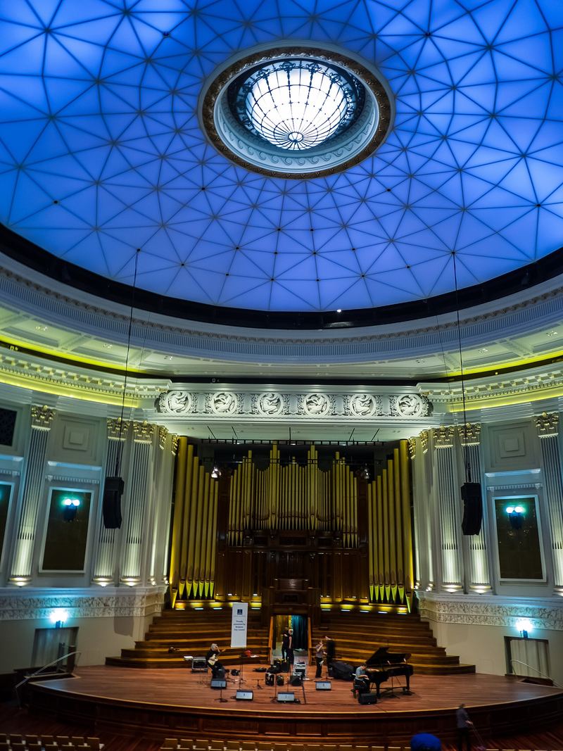 The main auditorium of Brisbane City Hall in April 2013, days after the building reopened